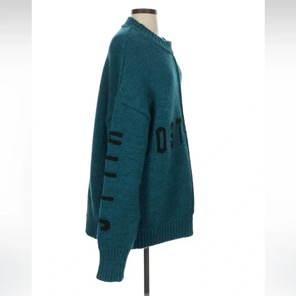 Yeezy rare lost hills season 5 Crew Neck Sweater size small teal